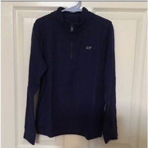 Vineyard Vines Deep Bay Broadfield quarter zip pullover Boys size 7